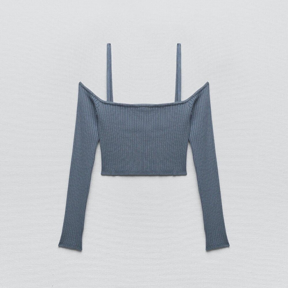 Zara knitted top SIZE S 7901/328/427